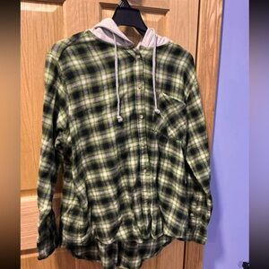 Women’s Flannel cover up jacket